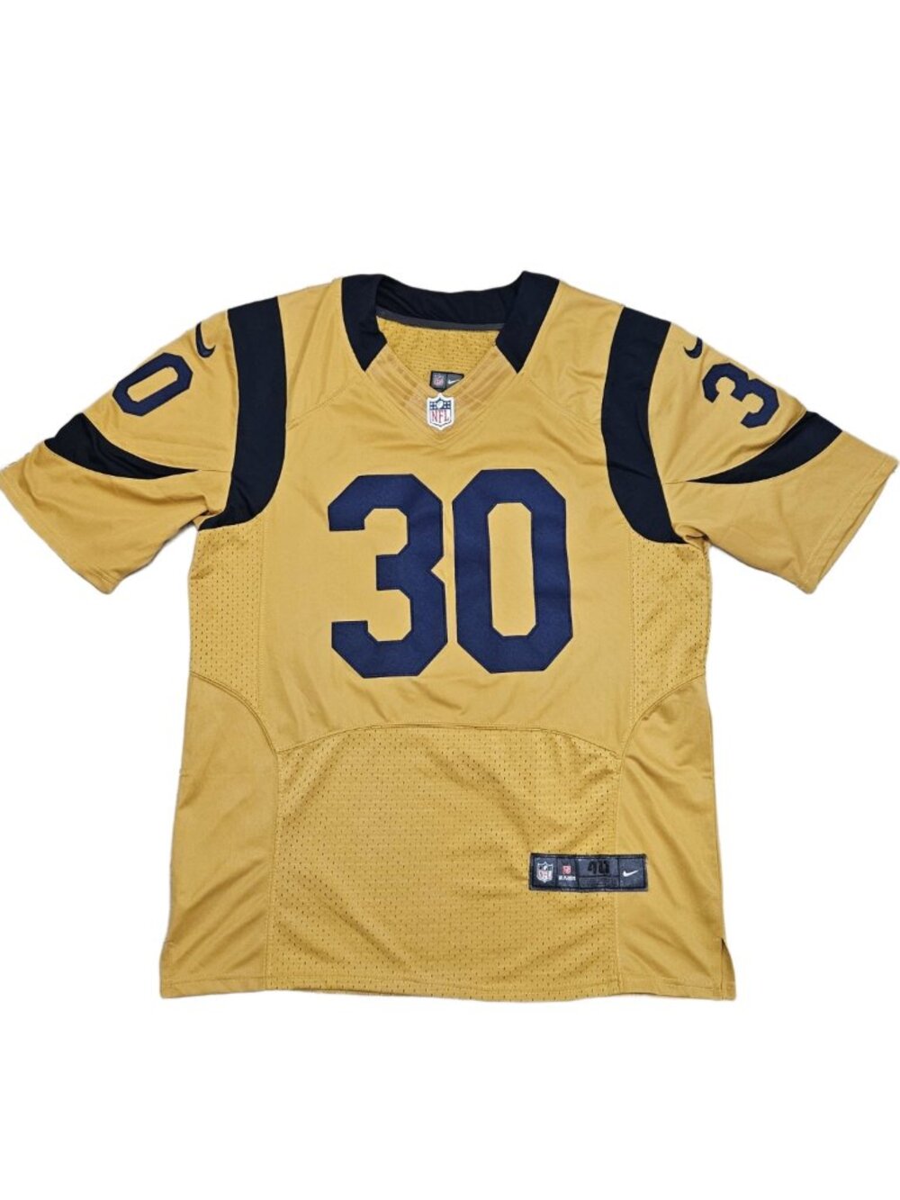 Todd Gurley II Rams #30 Nike Jersey Size 40 Gold